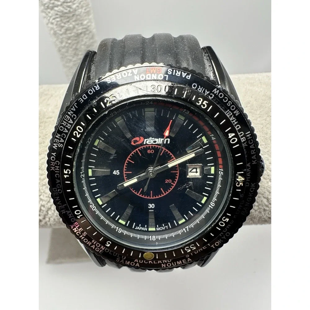 The Realm Mens Watch SW1052 New Battery 48MM 8